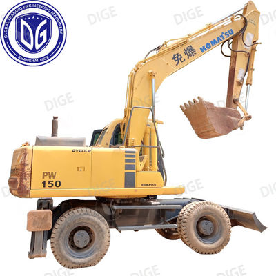 2018 Komatsu Wheel Excavator 13600kg For Construction Projects