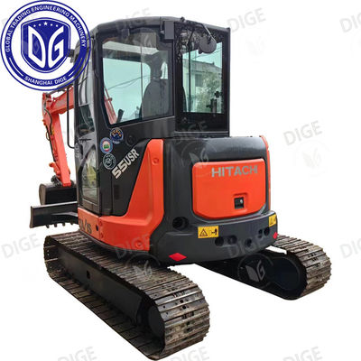 Origin Japan ZX55 Used Hitachi Excavator ZX55 Crawler Excavator Secondhand Hitachi Hydraulic Excavator ZX55