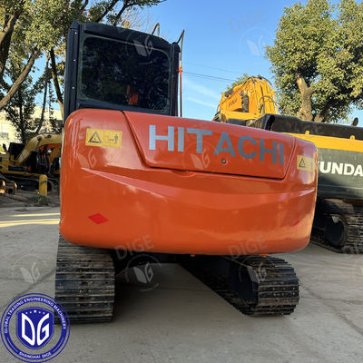 Gently Used ZX60 6 Ton Used Hitachi Excavator With High Quality Components