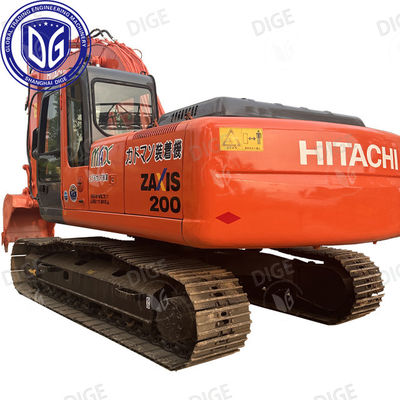 ZX200-6 Used Hitachi Excavator With Quick-detachable Component Design