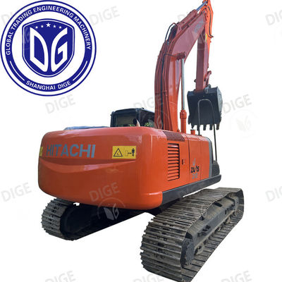 Almost New ZX210 Used Hitachi Excavator With Ground Breaking Performance