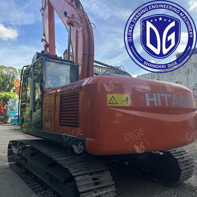 Almost New ZX210 Used Hitachi Excavator With Ground Breaking Performance