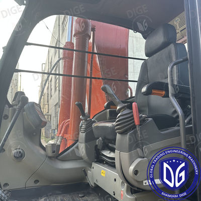 Almost New ZX210 Used Hitachi Excavator With Ground Breaking Performance