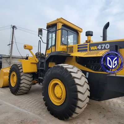 Front end loader Komatsu WA470-3 Used Loader Construction Equipment For Large Mining Engineering