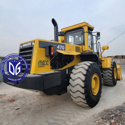 Komatsu WA470-3 Used Loader Construction Equipment For Large Mining Engineering