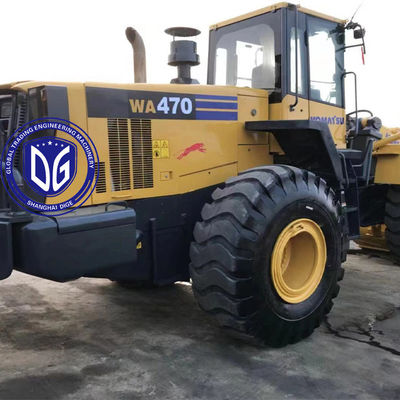 Front End Loader Original Komatsu WA470-6 Used Loader With Good Condition