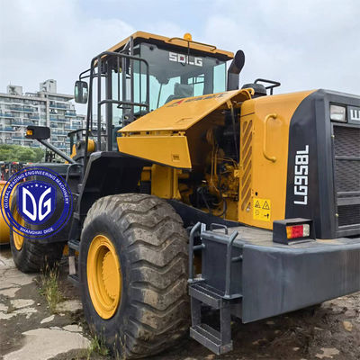 LG958 Used SDLG Loader 16t Used Hydraulic Loader With Advanced Emission Control System