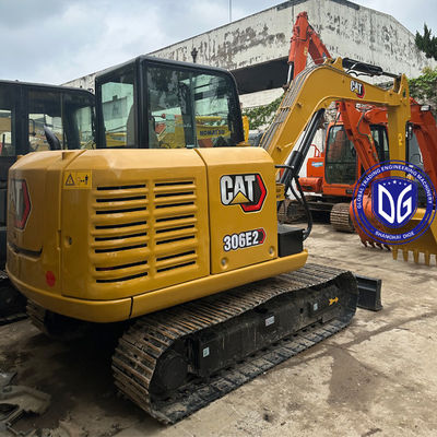 CAT306E 6Ton Caterpillar Crawler Mini Used Excavator Very New And In Good Condition