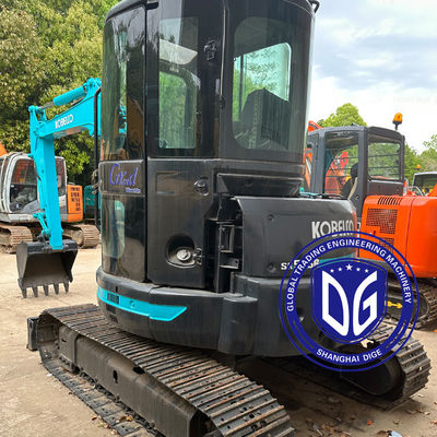 Used SK55 Kobelco Mini Crawler Hydraulic Excavator,5.5 Ton,90% New,Ready On Sale Now