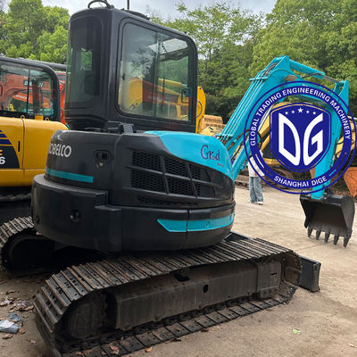 Used SK55 Kobelco Mini Crawler Hydraulic Excavator,5.5 Ton,90% New,Ready On Sale Now