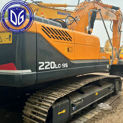 Original Hyundai 220 20ton Used Hydraulic Excavator Classic Model Versatile Usage
