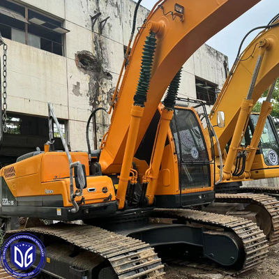 Original Hyundai 220 20ton Used Hydraulic Excavator Classic Model Versatile Usage