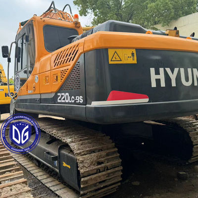 Original Hyundai 220 20ton Used Hydraulic Excavator Classic Model Versatile Usage