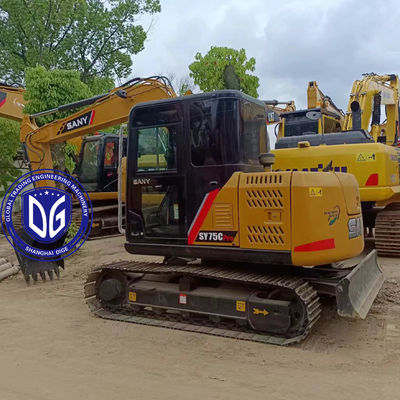 Origin China SY75 Used Sany Excavator SY75 Excavator Secondhand Sany Excavator SY75