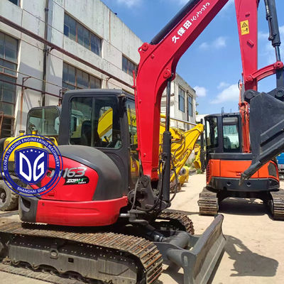 Kubota KX163 6.3Ton Mini Used Excavator Origin From Japan In Excellent Condition