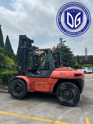 8t 8FDA80 Toyota Used Forklift Powerful Used Forklift Hydraulic Machine