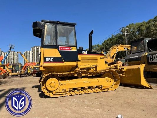 D5C Used Caterpillar Dozer Hydraulic Bulldozer With Wonderful Power