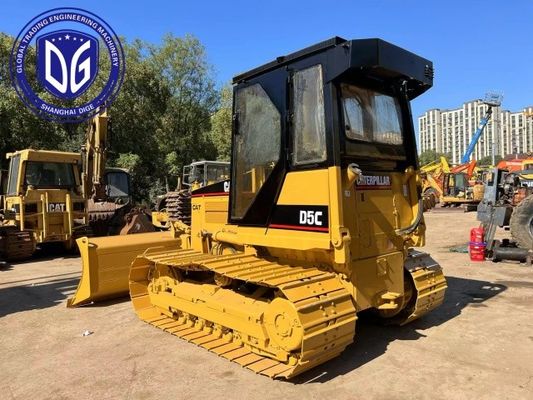 D5C Used Caterpillar Dozer Hydraulic Bulldozer With Wonderful Power