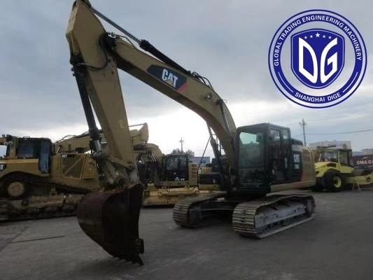 320E 20 Ton Used Caterpillar Excavator With Super Powerful Engine