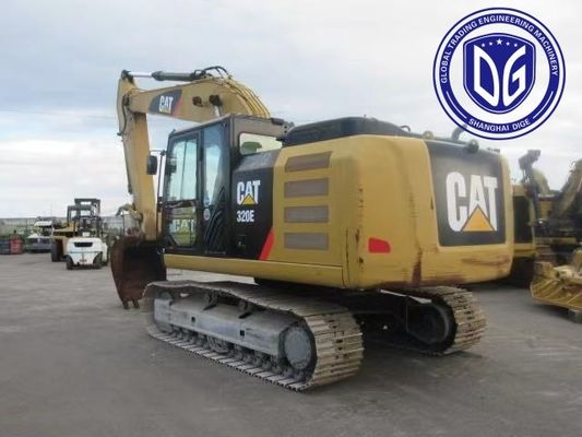 320E 20 Ton Used Caterpillar Excavator With Super Powerful Engine