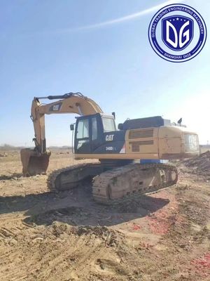Trench Digger 340D2L Used Caterpillar Excavator 40 Ton Time Tested Earth Handler Excavator
