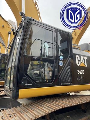 Trench Digger 349E Used Caterpillar Excavator 49 Ton Time Tested Earth Handler Excavator