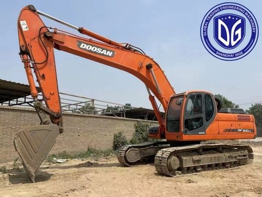 Time And Labor Saving DX300LC 30t Used Doosan Excavator With Highly Durable