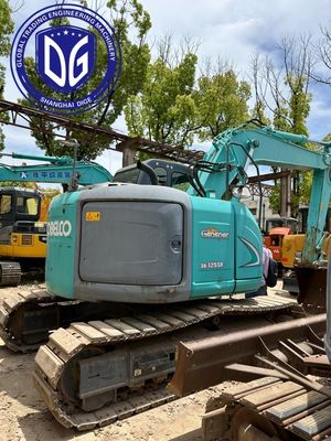 Flexible Sk125SR Used Kobelco Excavator 12.5 Ton Powerful Versatile For Construction