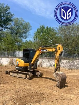 Sany SY55U 5.5Ton Mini Used Excavator Quick start Engine System