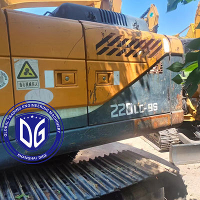 Original Hyundai 220 20ton Used Hydraulic Excavator Classic Model Available Now
