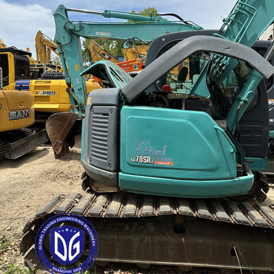 Used Kobelco SK70 7Ton Small Excavator Original From Japan Heavy Load Handling