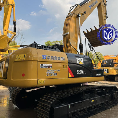 Splendid Used Hydraulic Excavator Caterpillar 329 29Ton High Torque Output