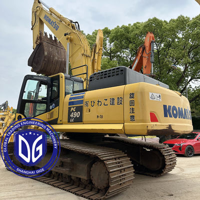 Used Komatsu PC490 49Ton Crawler Excavator Large Mining Equipment Original And Available