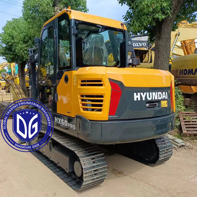 Hyundai HX60 6ton Crawler Excavator Brand New And Newest Model With Low Noise Levels