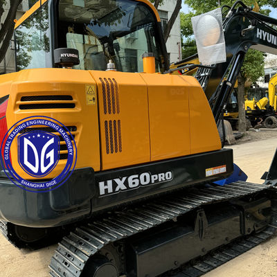 Hyundai HX60 6ton Crawler Excavator Brand New And Newest Model With Low Noise Levels