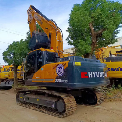 20Ton Korea Brand Excavator Hyundai 220LC-9S Used Excavator For  Hyundai Construction Equipment