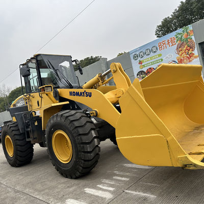 Used WA320-5 Loader Japan Komatsu WA320-3 WA320-5 WA470-3 WA470-6  Wheel Loader In Excellent Condition
