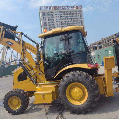 Used Excavators Caterpillar Backhoe Loader With Lifelong Remote Technical Guidance