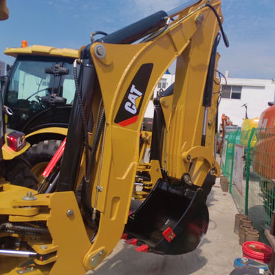 Used Excavators Caterpillar Backhoe Loader With Lifelong Remote Technical Guidance