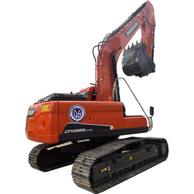 Track Moving Type Doosan DX225 Excavator Excellent Performance and Reliability for Your Construction Projects
