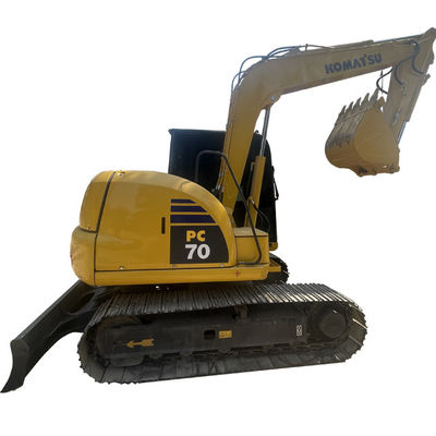 SAA4D95LE Turbocharged Engine Second Hand Komatsu Excavator with Maximum Digging Height of 7150mm