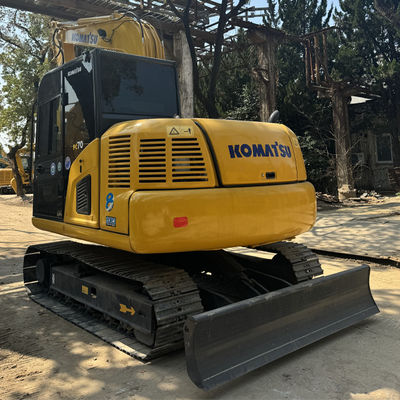 SAA4D95LE Turbocharged Engine Second Hand Komatsu Excavator with Maximum Digging Height of 7150mm