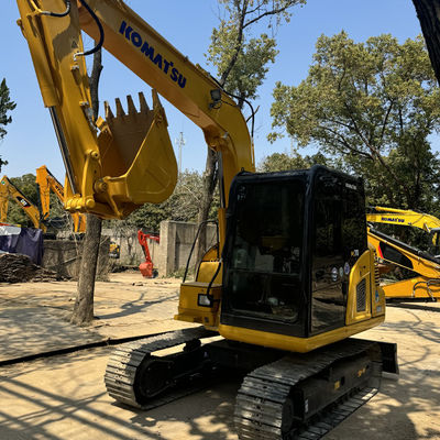 SAA4D95LE Turbocharged Engine Second Hand Komatsu Excavator with Maximum Digging Height of 7150mm