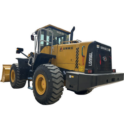 Used SDLG LG956 Loader China Lingong LG953 956 968 Wheel Loader In Excellent Condition