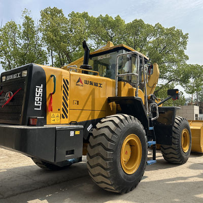 Used SDLG LG956 Loader China Lingong LG953 956 968 Wheel Loader In Excellent Condition