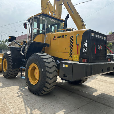 Used SDLG LG956 Loader China Lingong LG953 956 968 Wheel Loader In Excellent Condition