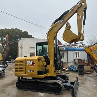 Used Caterpillar Excavator 5.6km/H Speed and Maneuverability for Busy Urban Reconstruction Sites