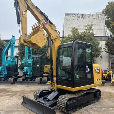 Used Caterpillar Excavator 5.6km/H Speed and Maneuverability for Busy Urban Reconstruction Sites