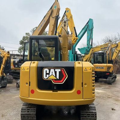 Used Caterpillar Excavator 5.6km/H Speed and Maneuverability for Busy Urban Reconstruction Sites