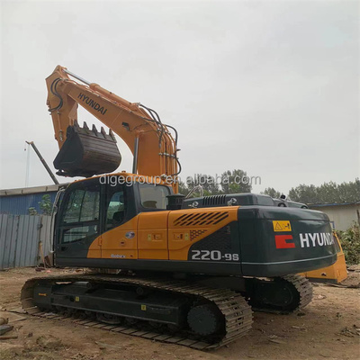 Used Hyundai 220-9S Excavator 22ton Crawler 1 Year Warranty